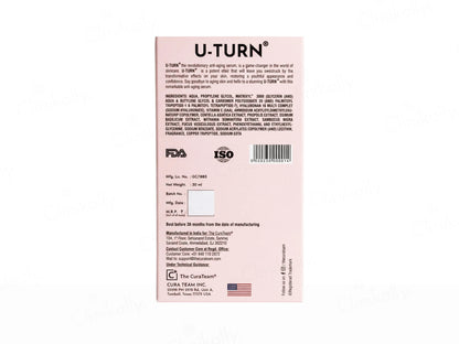 The CuraTeam U-Turn Age Reversal Anti-Aging Serum