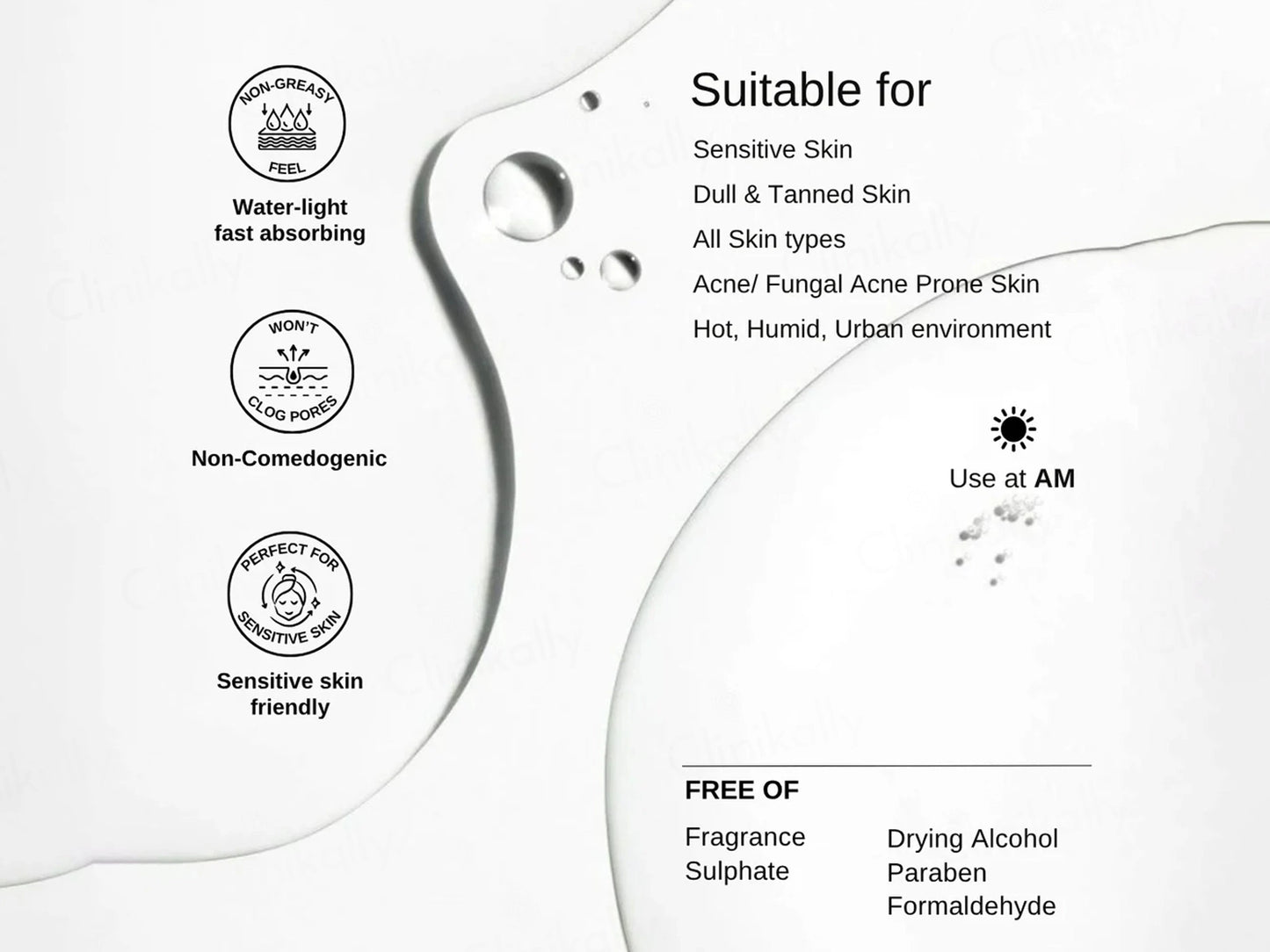 The FormulaRx Hydrashield Vitamin C  Peptide Watery Gel Sunscreen
