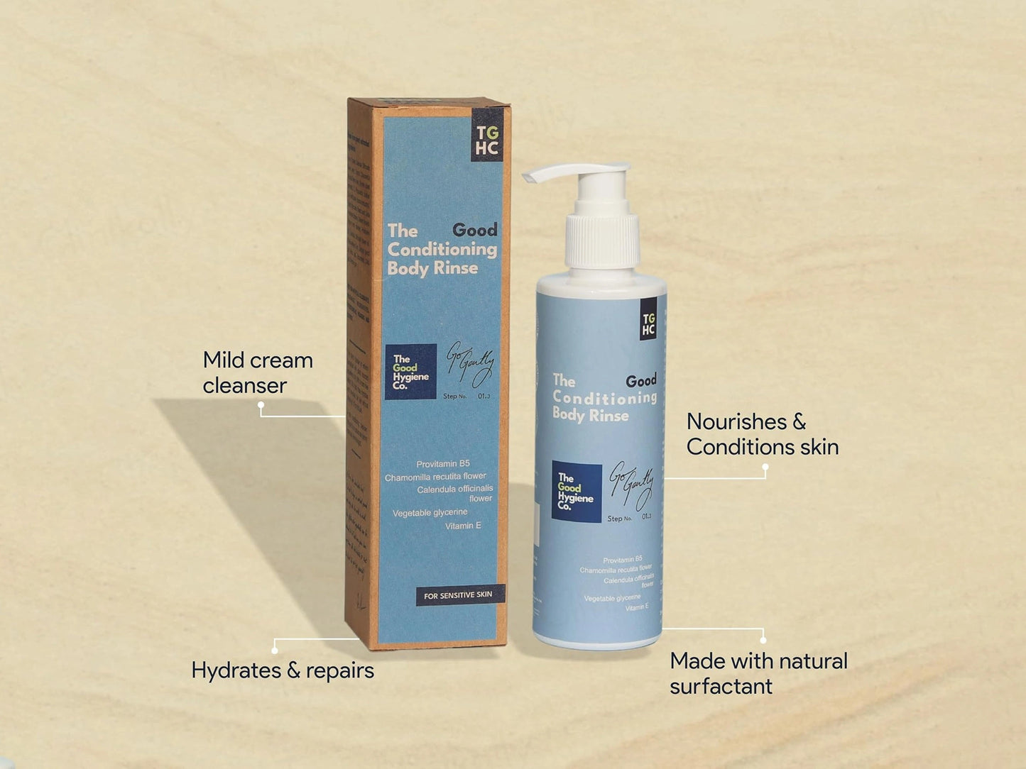 The Good Hygiene Co. Conditioning Body Rinse For Sensitive Skin