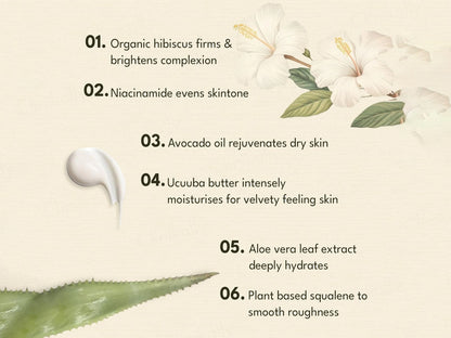 The Good Hygiene Co. Hibiscus Body Milk For Sensitive Skin