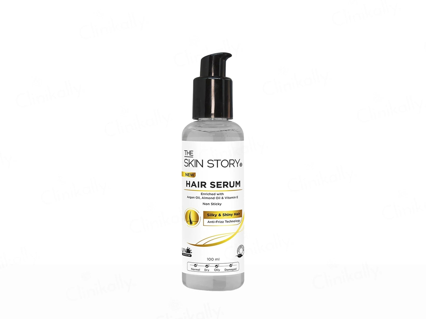 The Skin Story Anti-Frizz Hair Serum For Silky and  Shiny Hair