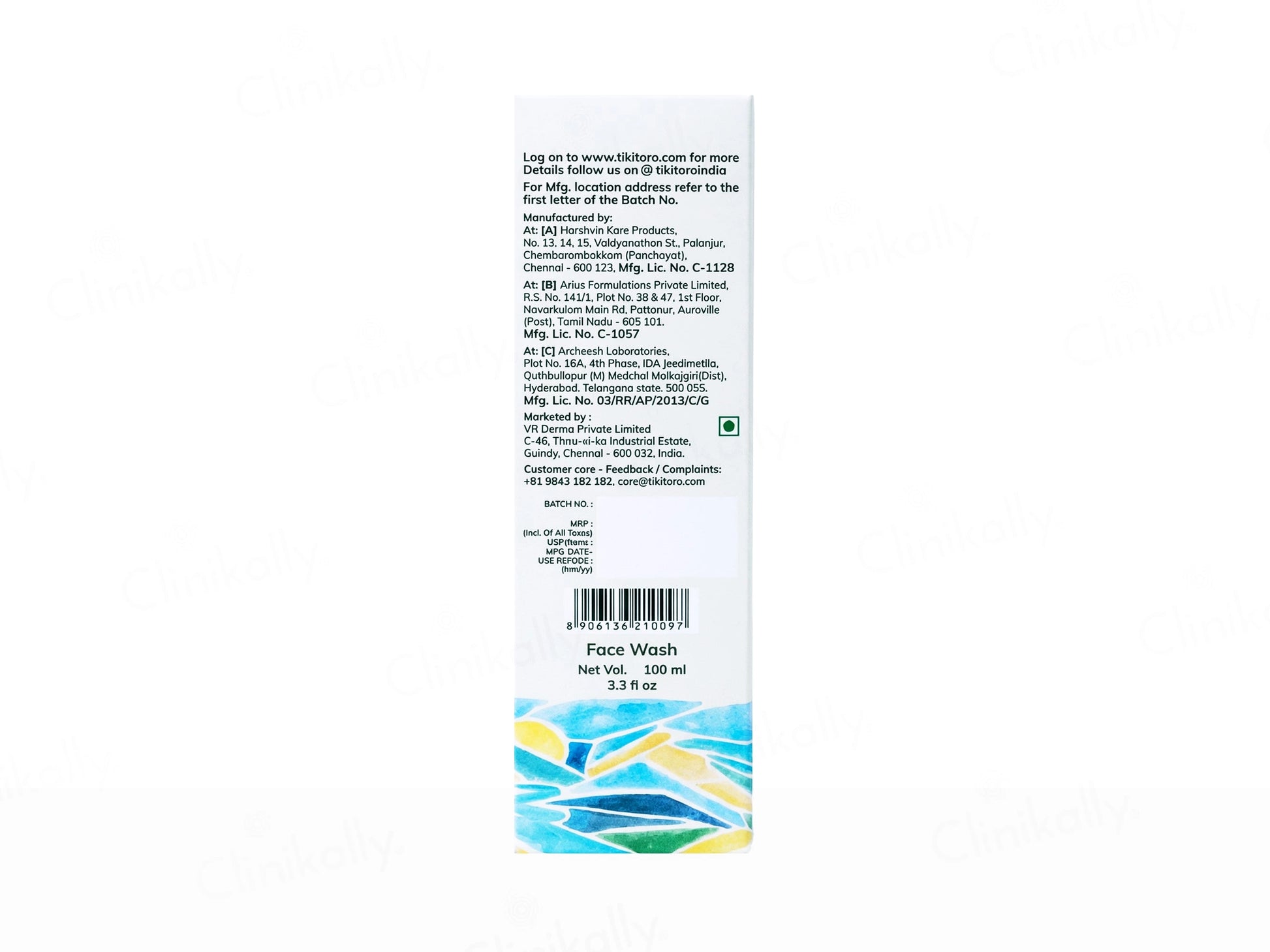 Tikitoro Teens Refreshing Face Wash