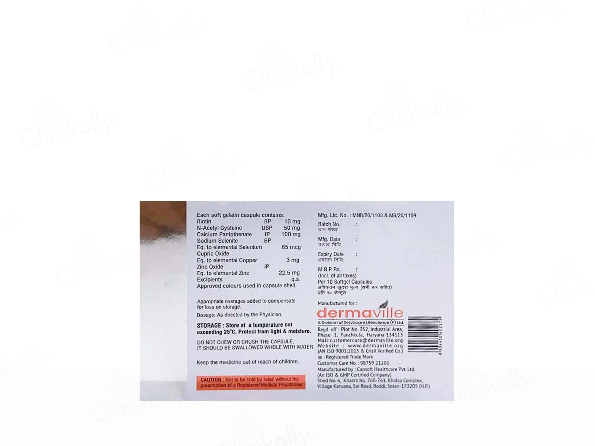 Transrepair Plus Hair Growth Capsule