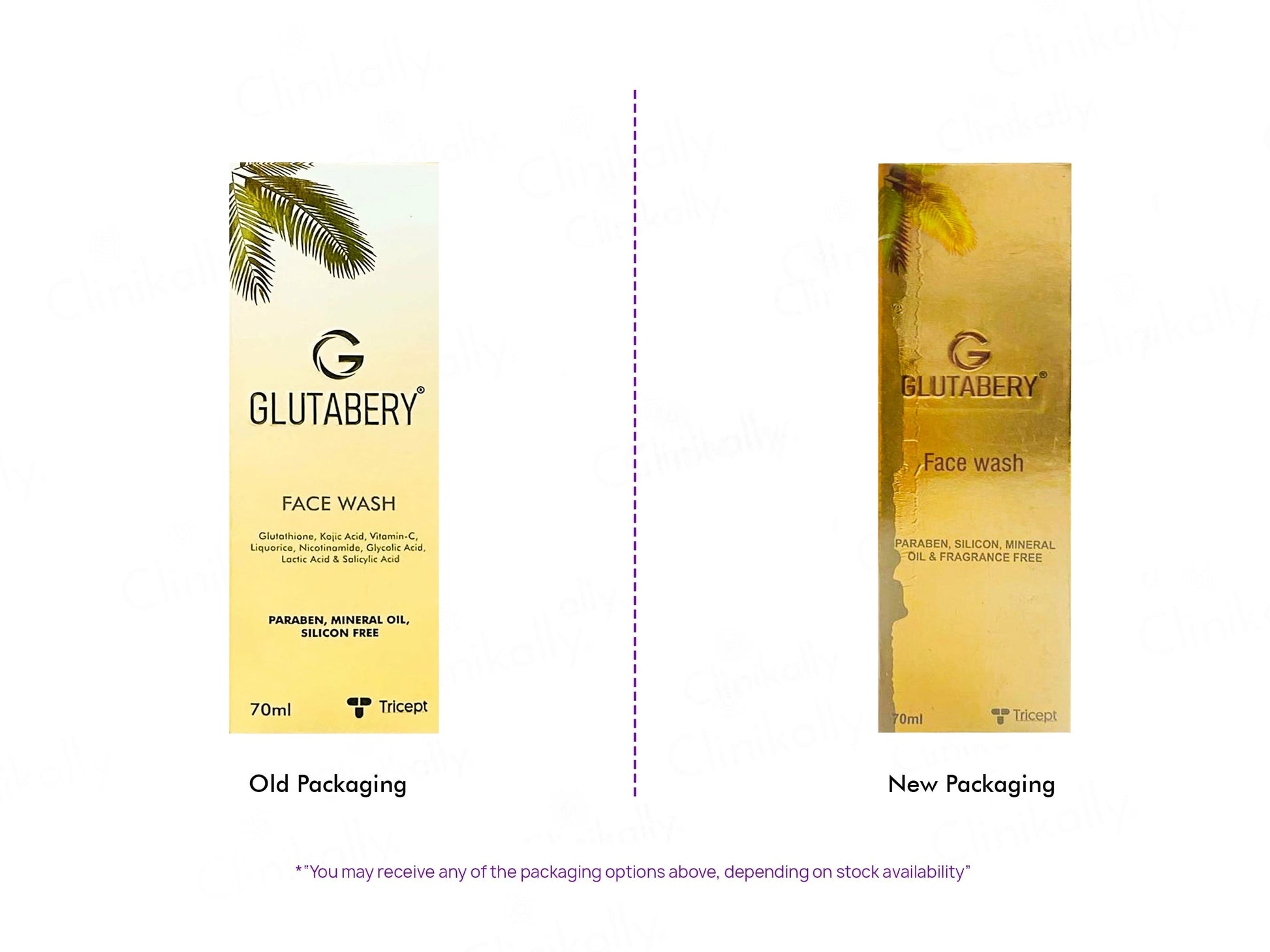 Tricept Glutabery Face Wash