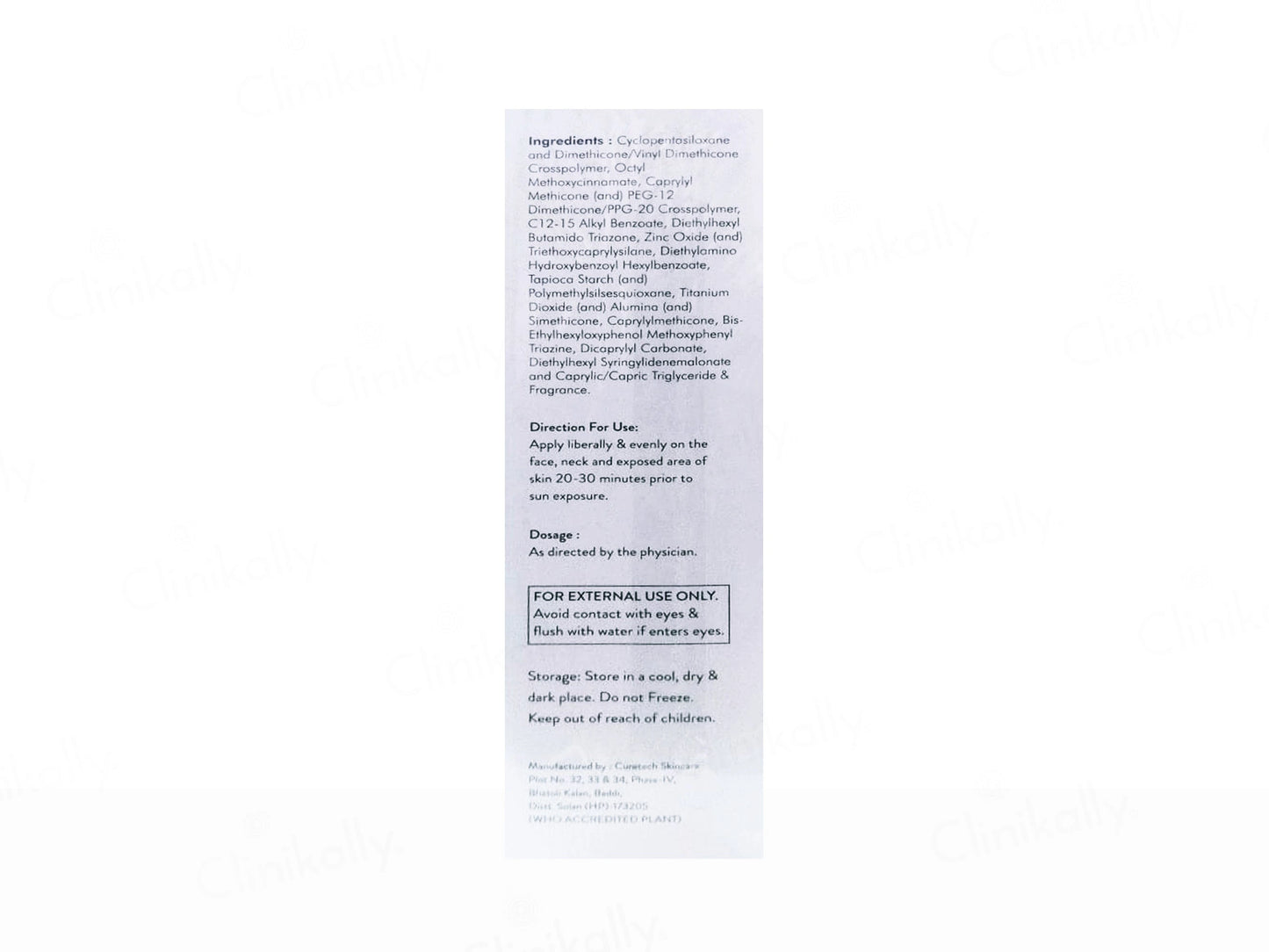 Triozon Silicone Sunscreen Gel SPF 50 PA