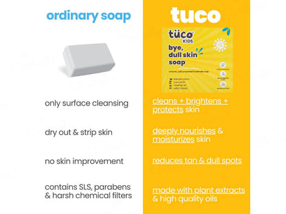 Tuco Kids Bye, Dull Skin Handmade Soap