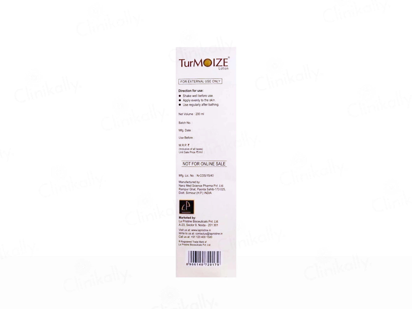 Turmoize Daily Moisturizing Lotion