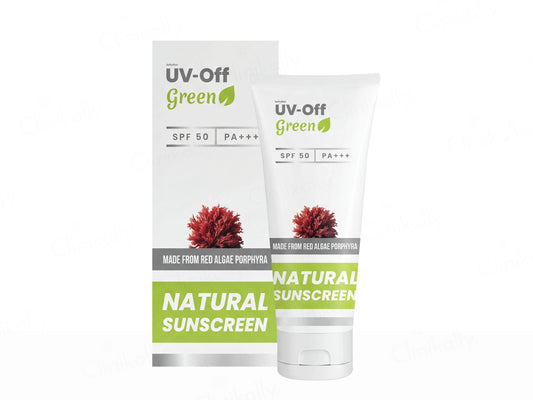 UV-Off Green Natural Sunscreen SPF 50 PA