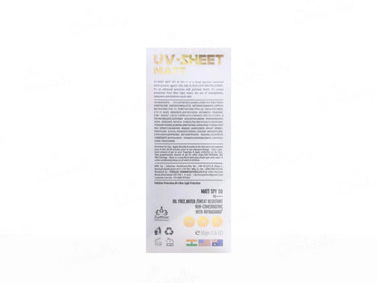 UV-Sheet Matt Sunscreen SPF 50 PA