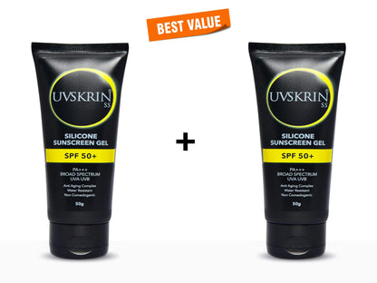 UVSkrin SS Silicone Sunscreen Gel SPF 50