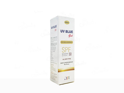 UV Blue Sunscreen Gel SPF 50