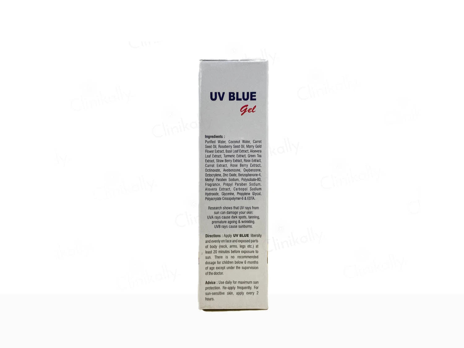 UV Blue Sunscreen Gel SPF 50