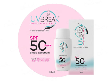 UV Break Fusion Water Sunscreen Lotion SPF 50 PA