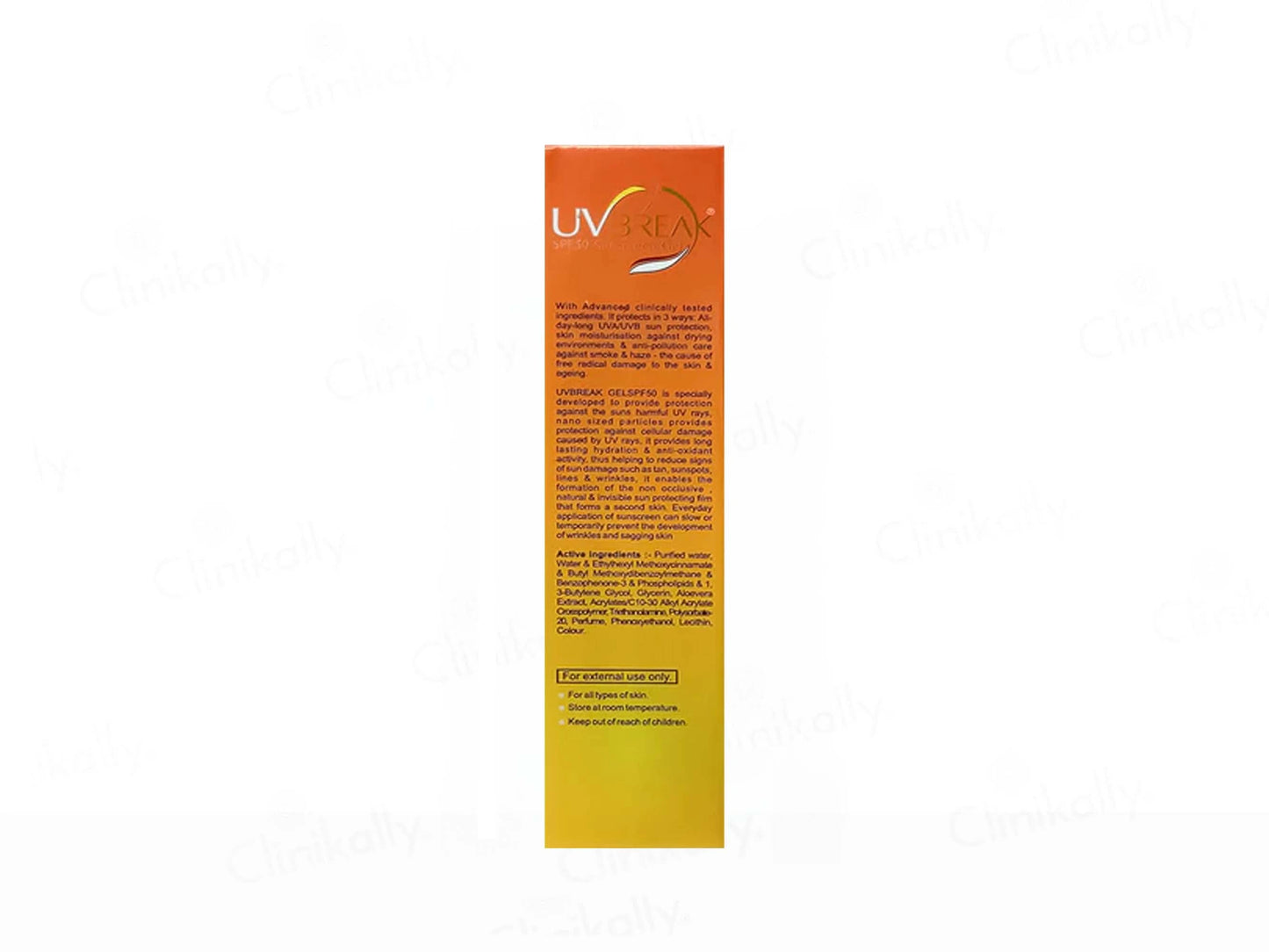 UV Break Sunscreen Gel SPF 50