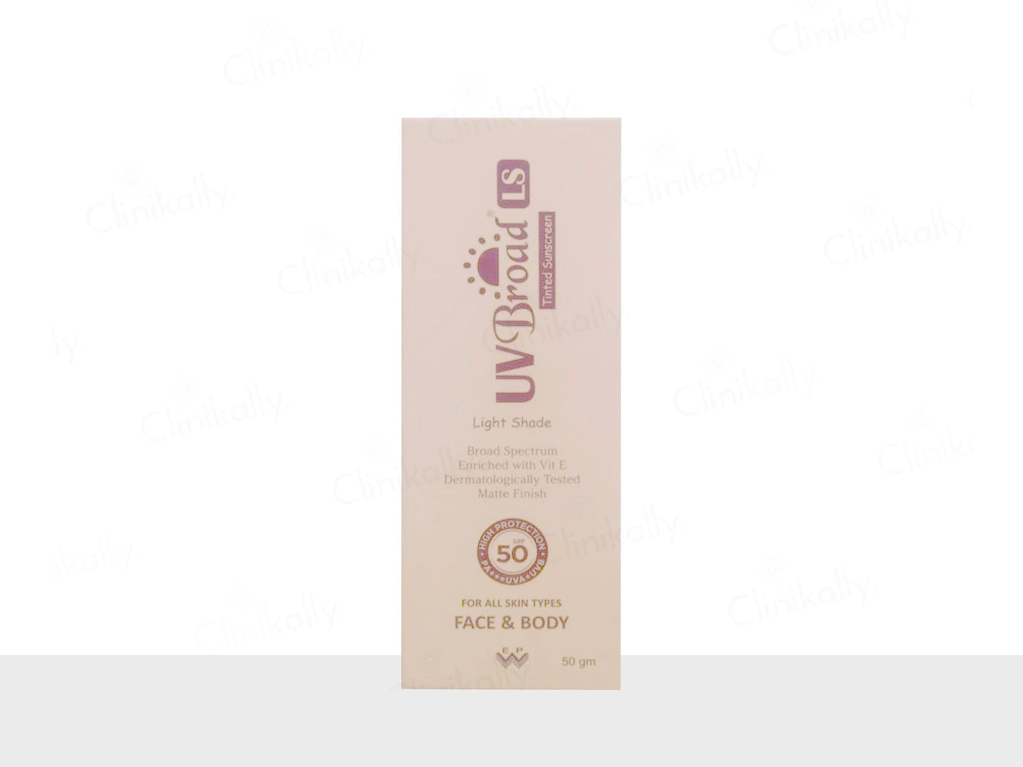UV Broad LS Light Shade Tinted Sunscreen SPF 50 PA