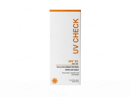 UV Check Tinted Sun Shield Lightweight Sunscreen SPF 35