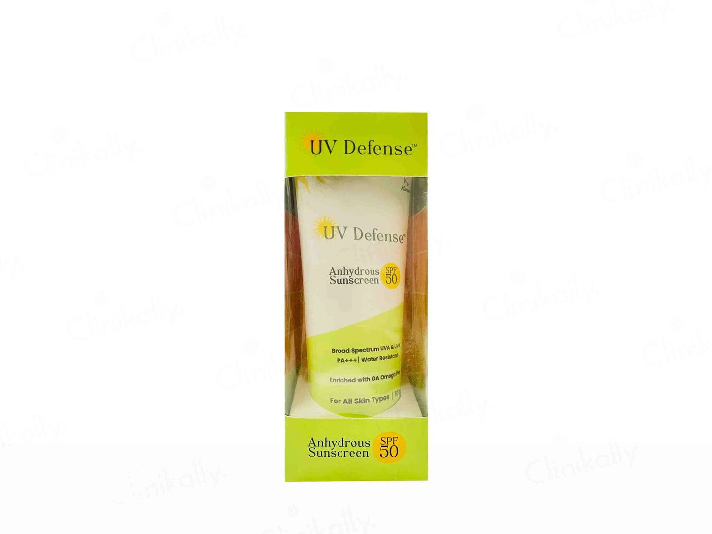 UV Defense Anhydrous Sunscreen SPF 50 PA