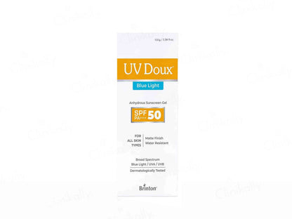 UV Doux Blue Light Anhydrous Sunscreen Gel SPF 50 PA