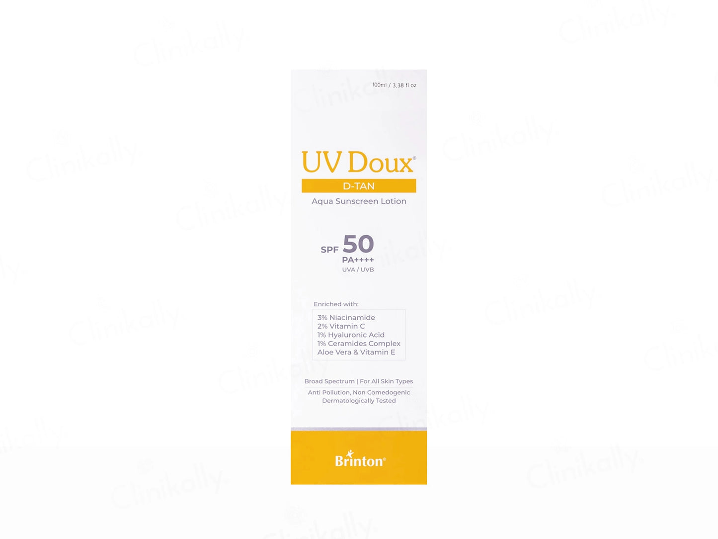 UV Doux D-Tan Aqua Sunscreen Lotion SPF 50 PA