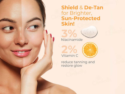 UV Doux D-Tan Aqua Sunscreen Lotion SPF 50 PA