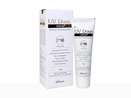 UV Doux Gold Silicone Sunscreen Gel SPF 50 PA