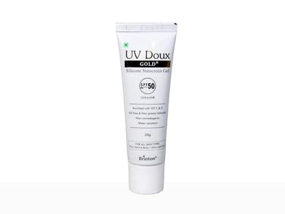 UV Doux Gold Silicone Sunscreen Gel SPF 50 PA