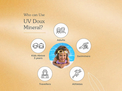 UV Doux Mineral Sunscreen Gel SPF 50 PA