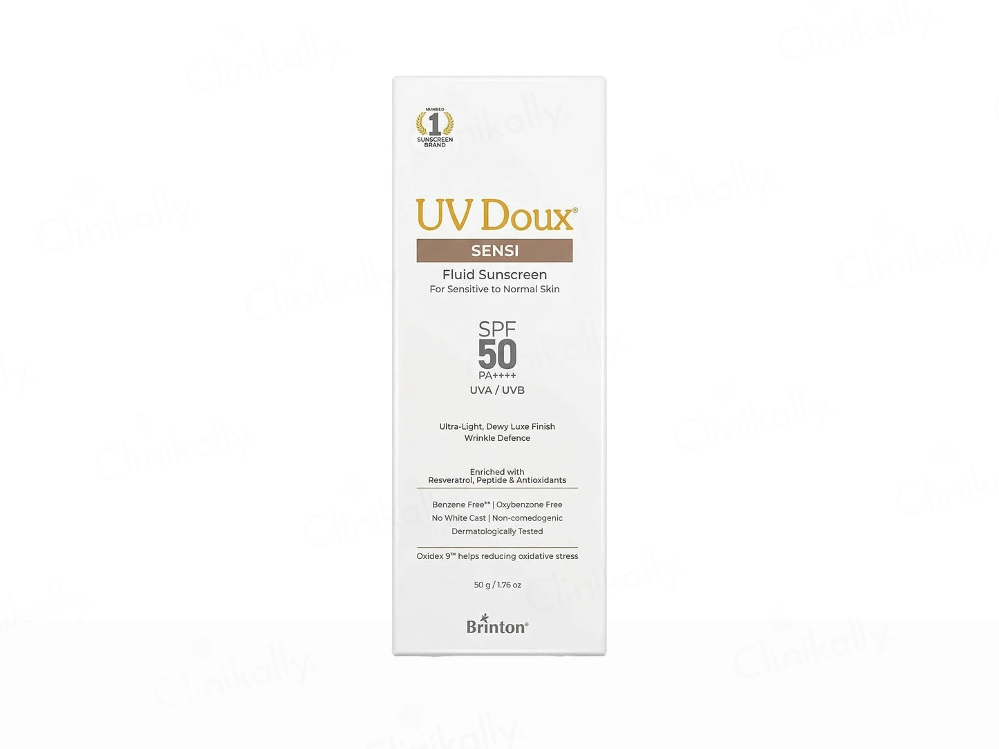 UV Doux Sensi Fluid Sunscreen SPF 50 PA For Sensitive To Normal Skin