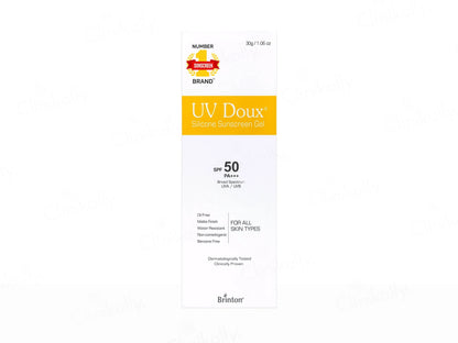 UV Doux Silicone Sunscreen Gel SPF 50 PA
