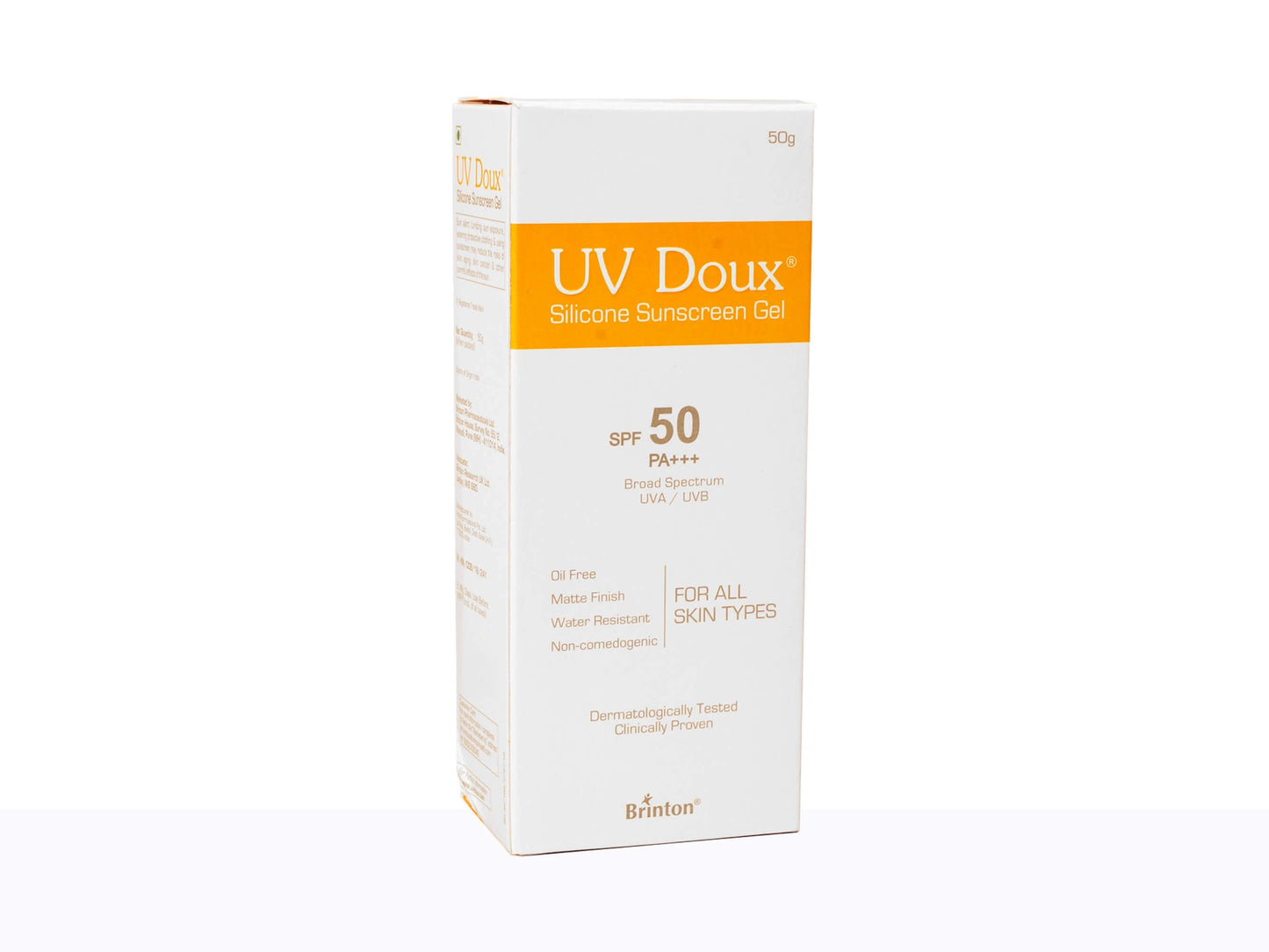 UV Doux Silicone Sunscreen Gel SPF 50 PA