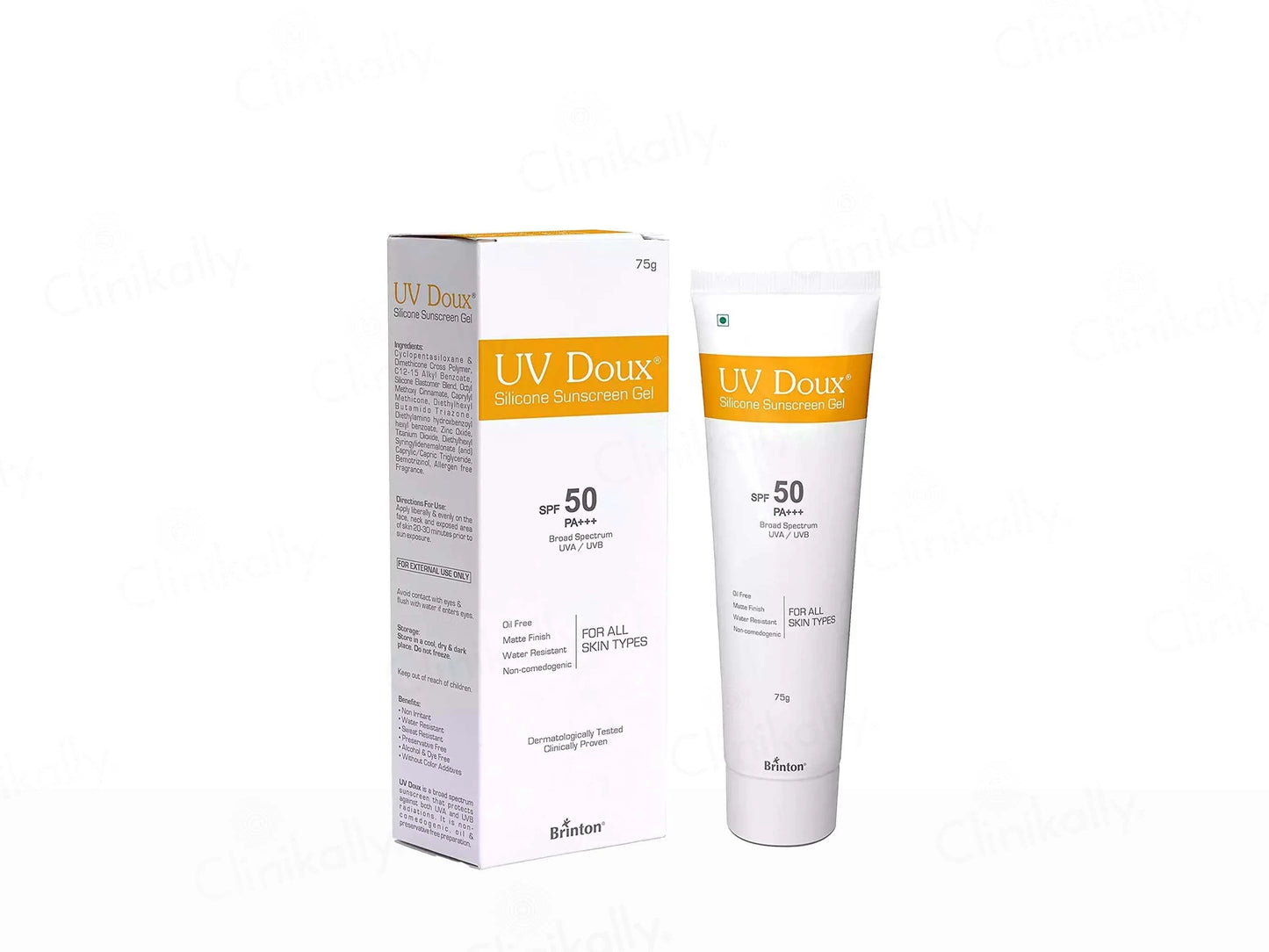 UV Doux Silicone Sunscreen Gel SPF 50 PA