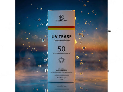 UV Tease Daily Matte Moisturizer Sunscreen Lotion SPF 50