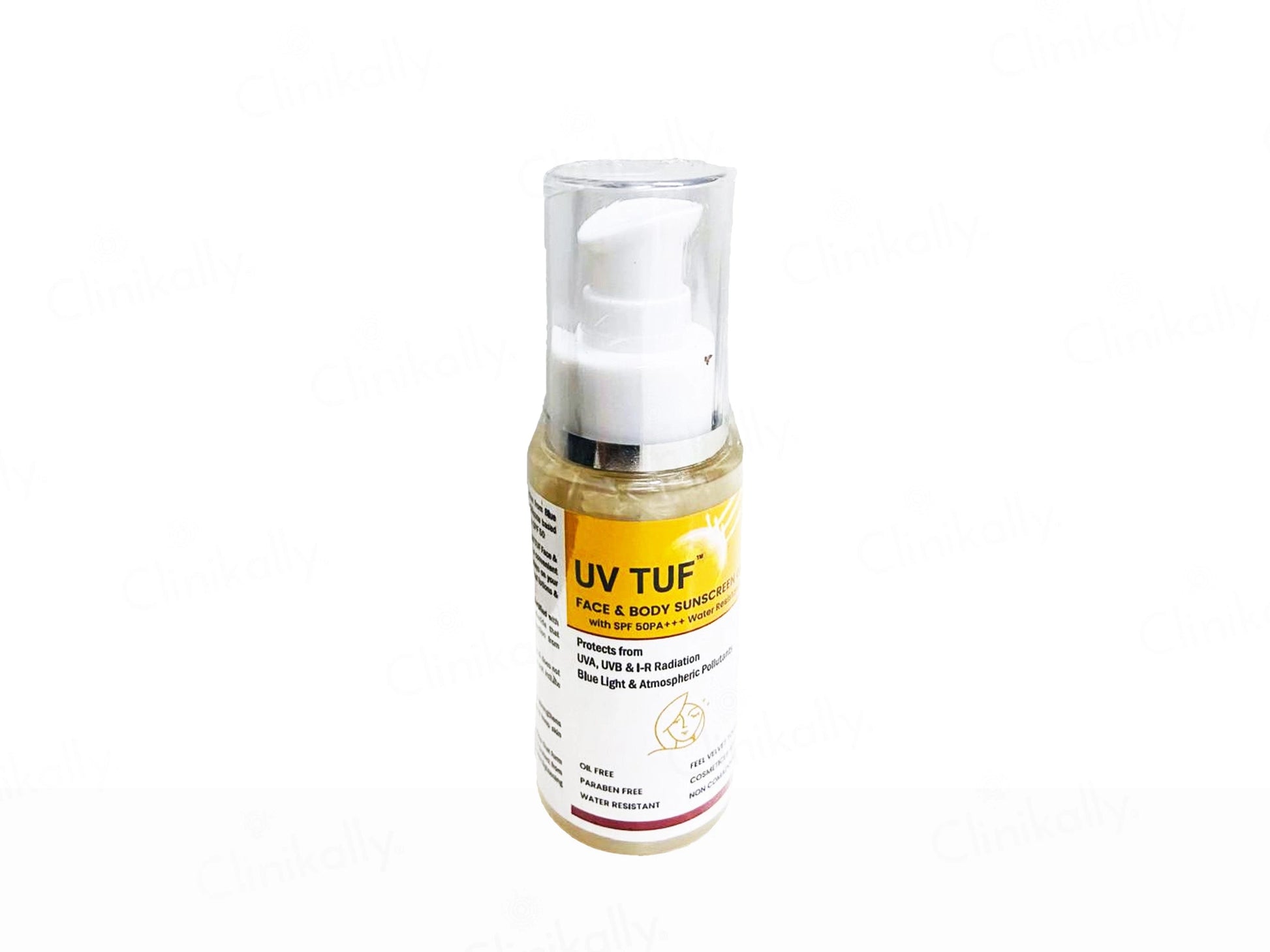 UV Tuf Face and  Body Sunscreen Gel SPF 50 PA