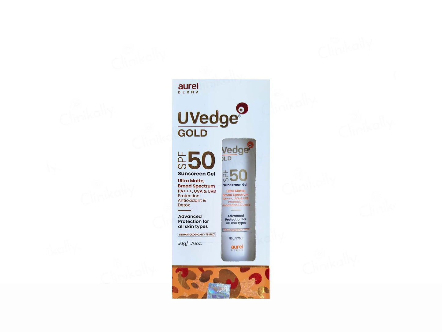 UVedge Gold Ultra Matte Sunscreen Gel SPF 50 PA