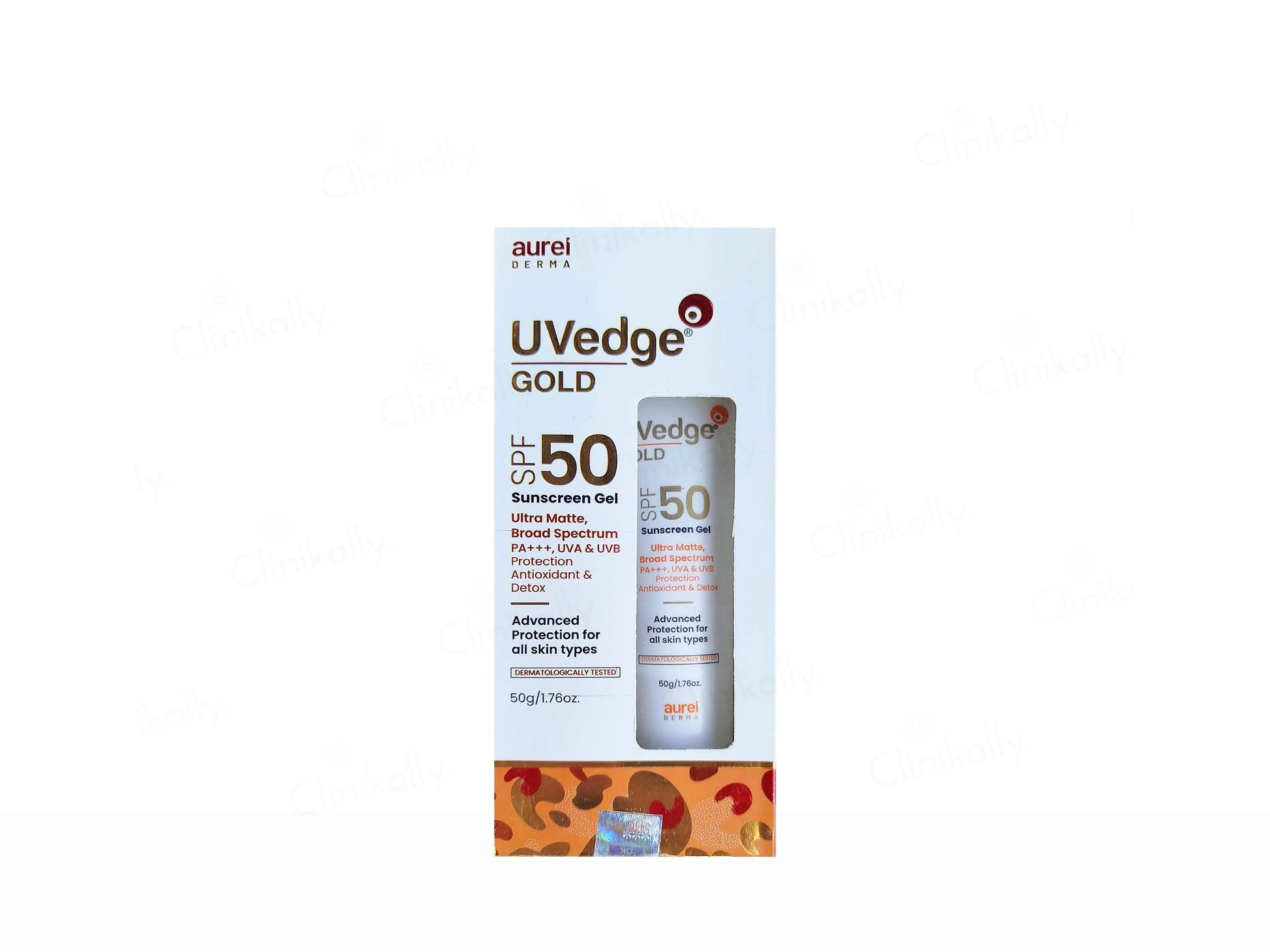 UVedge Gold Ultra Matte Sunscreen Gel SPF 50 PA