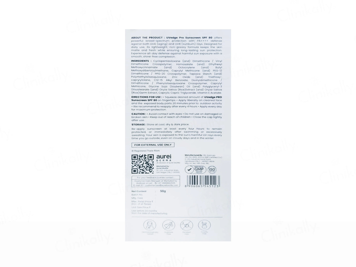 UVedge Pro Ultra Matte Broad Spectrum Sunscreen SPF 80 PA
