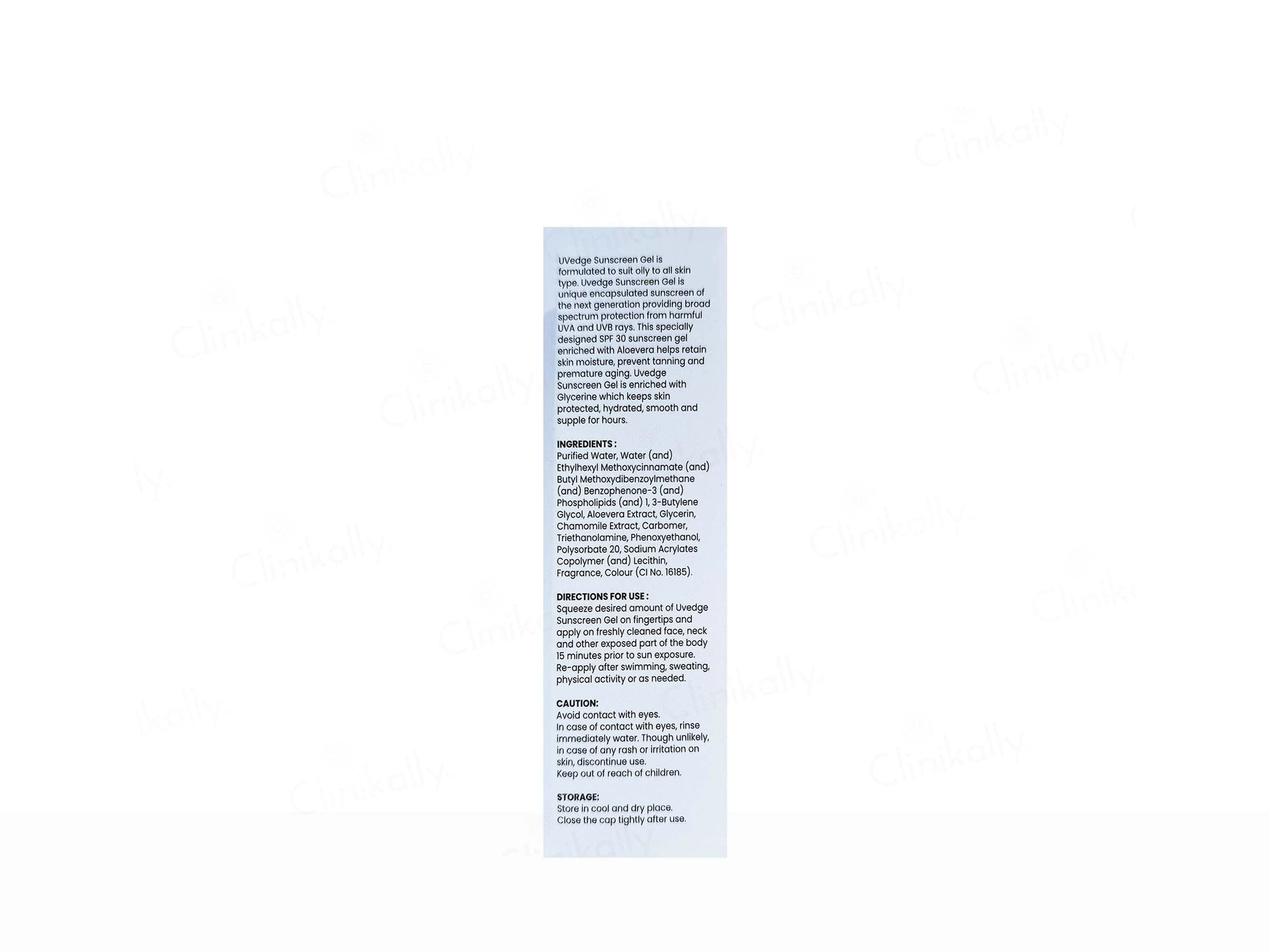 UVedge Sunscreen Gel SPF 30