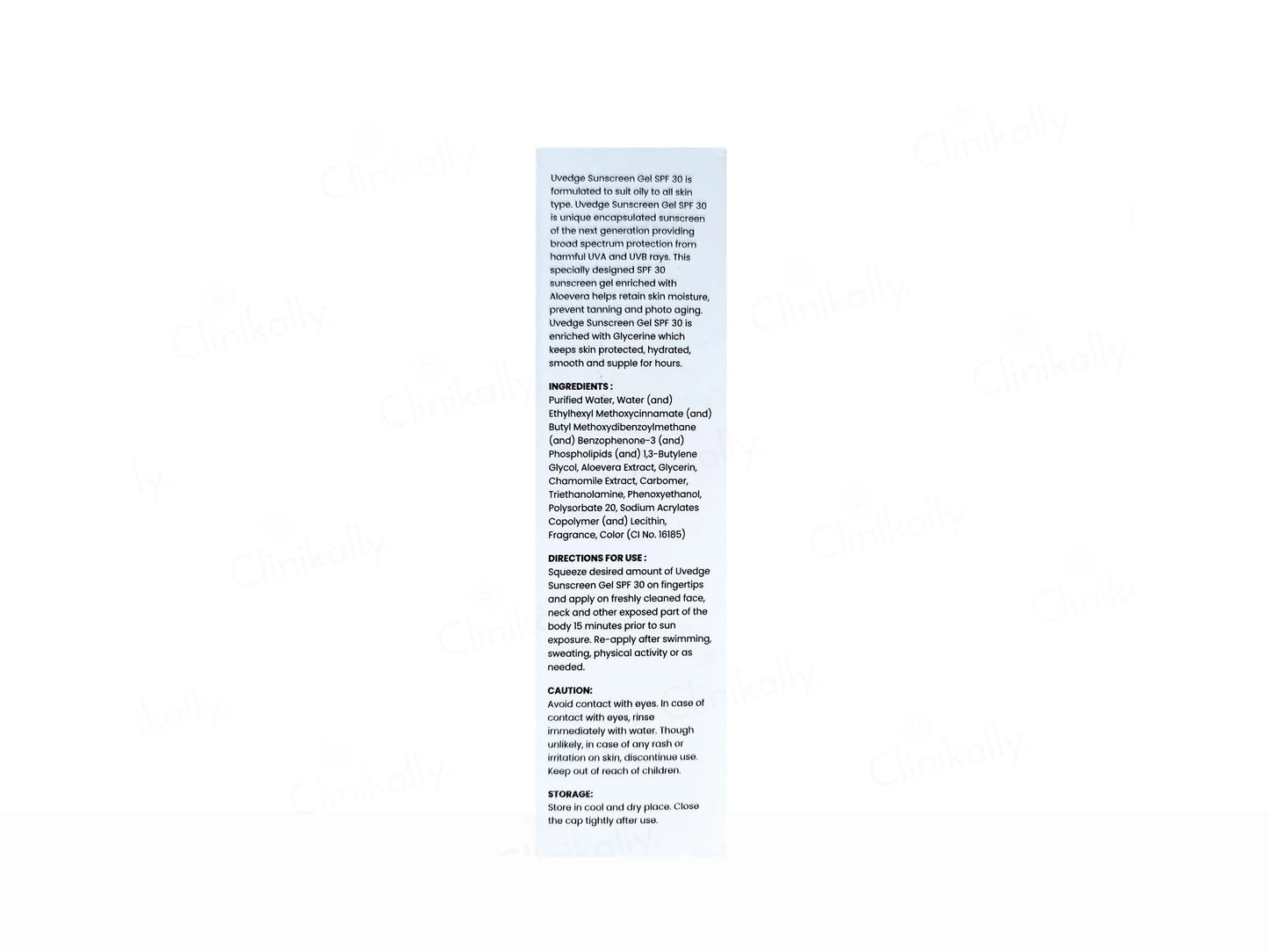 UVedge Sunscreen Gel SPF 30