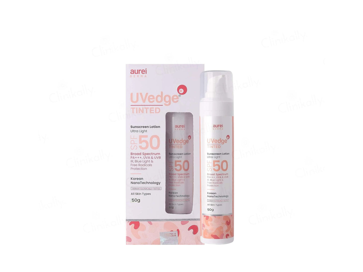 UVedge Tinted Sunscreen Lotion SPF 50 PA