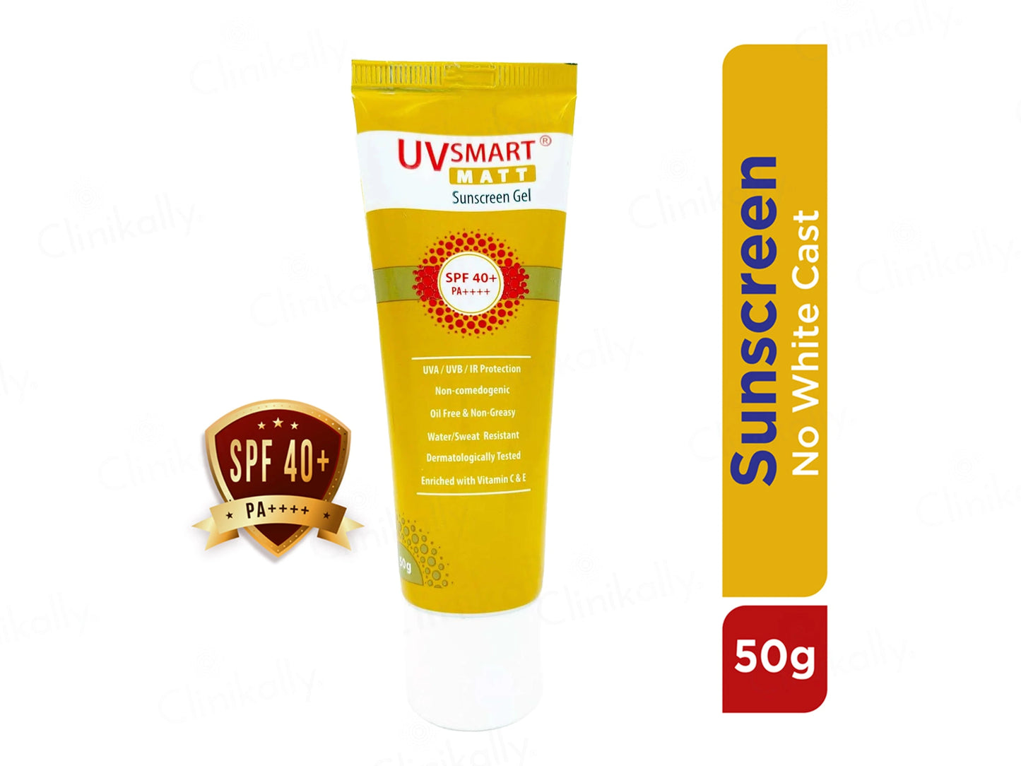 UVsmart Matt Sunscreen Gel SPF 40  PA