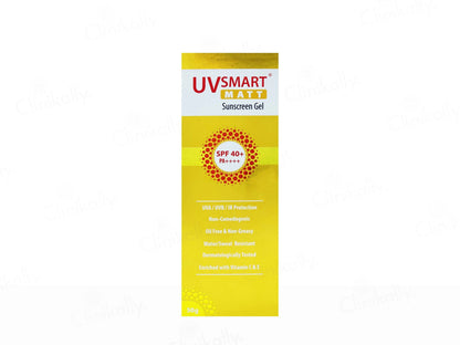 UVsmart Matt Sunscreen Gel SPF 40  PA