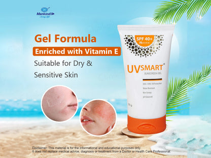 UVsmart Sunscreen SPF 40 PA Gel