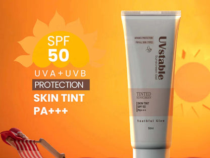 UVstable Tinted Sunscreen Gel SPF 50 PA