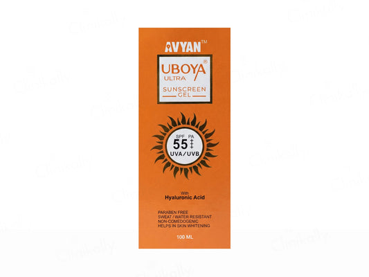 Uboya Ultra Sunscreen Gel SPF 55 PA