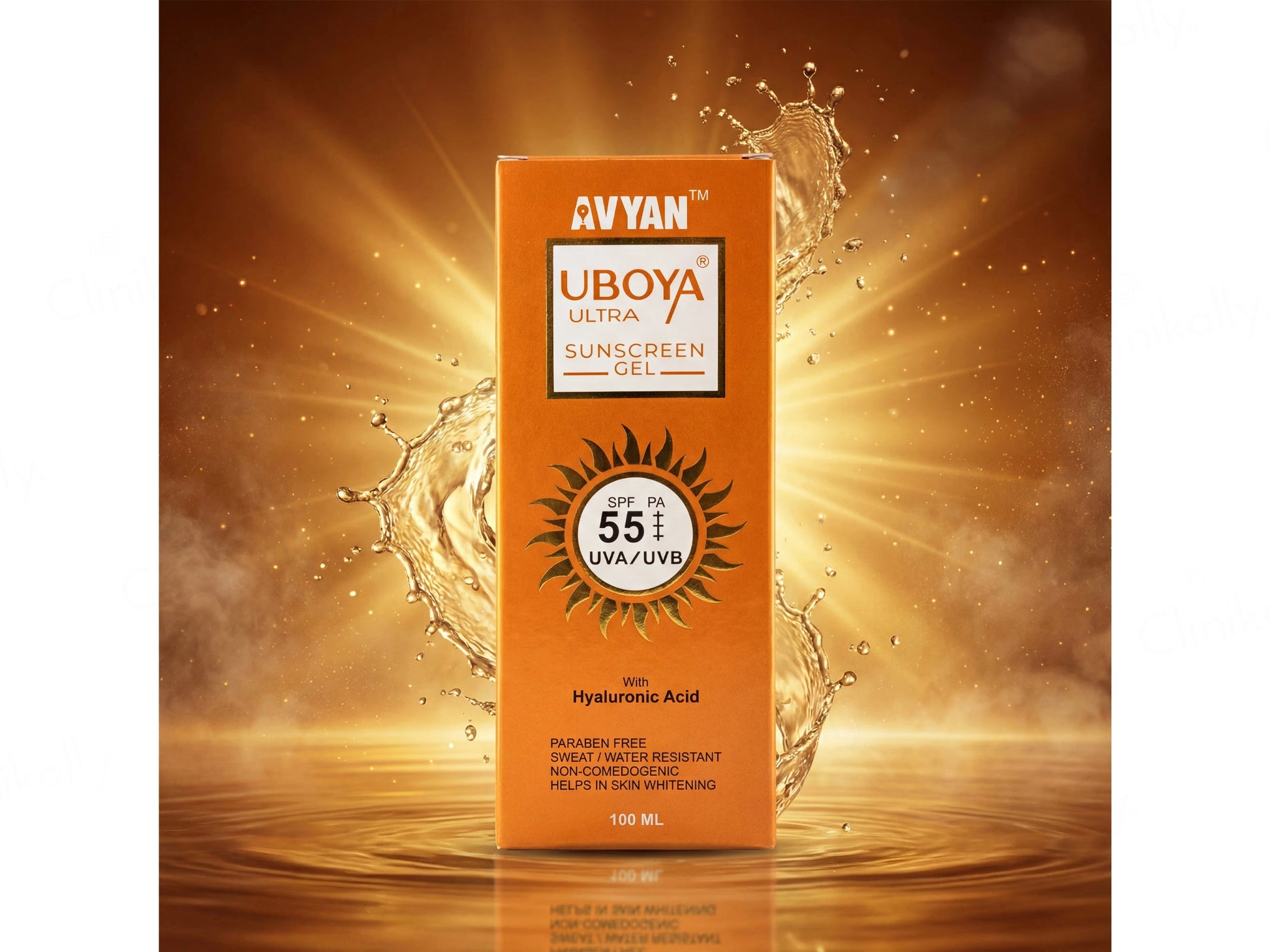 Uboya Ultra Sunscreen Gel SPF 55 PA