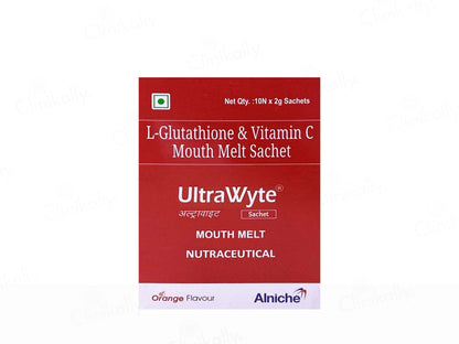 UltraWyte Mouth Melt Sachet - Orange Flavour