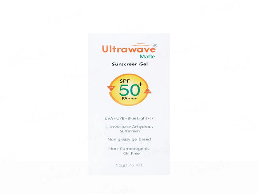 Ultrawave Matte Silicone Anhydrous Sunscreen Gel SPF 50 PA
