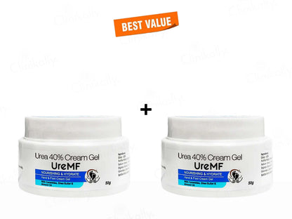 UreMF 40 Percent Urea Hand and  Foot Cream Gel