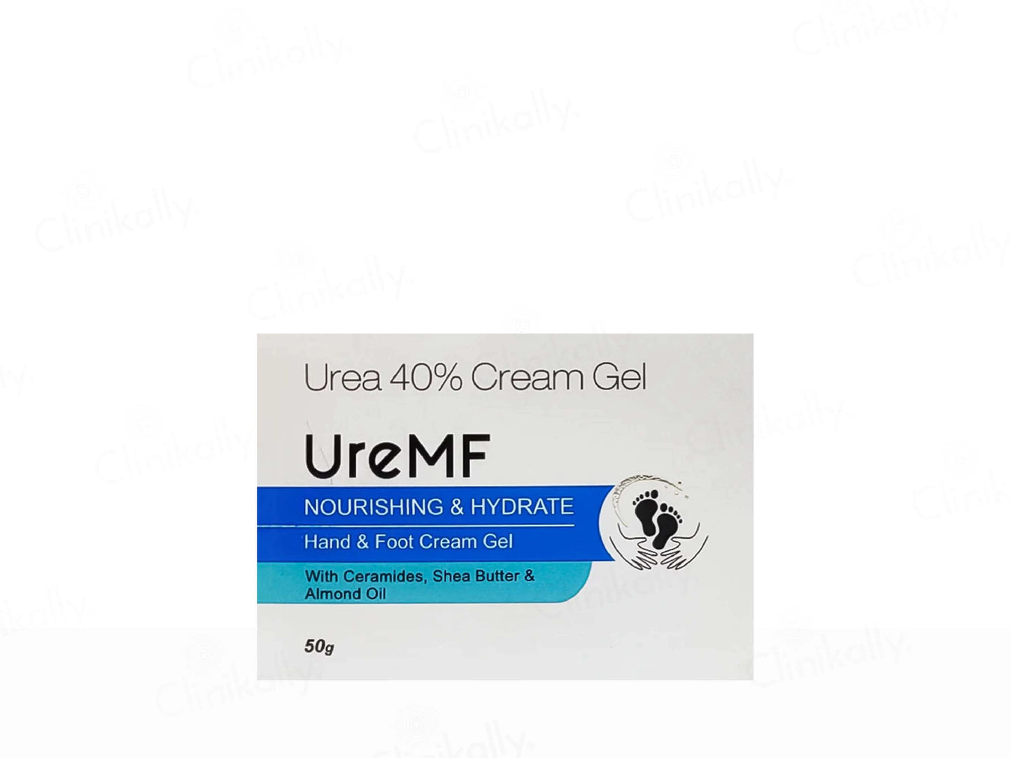 UreMF 40 Percent Urea Hand and  Foot Cream Gel