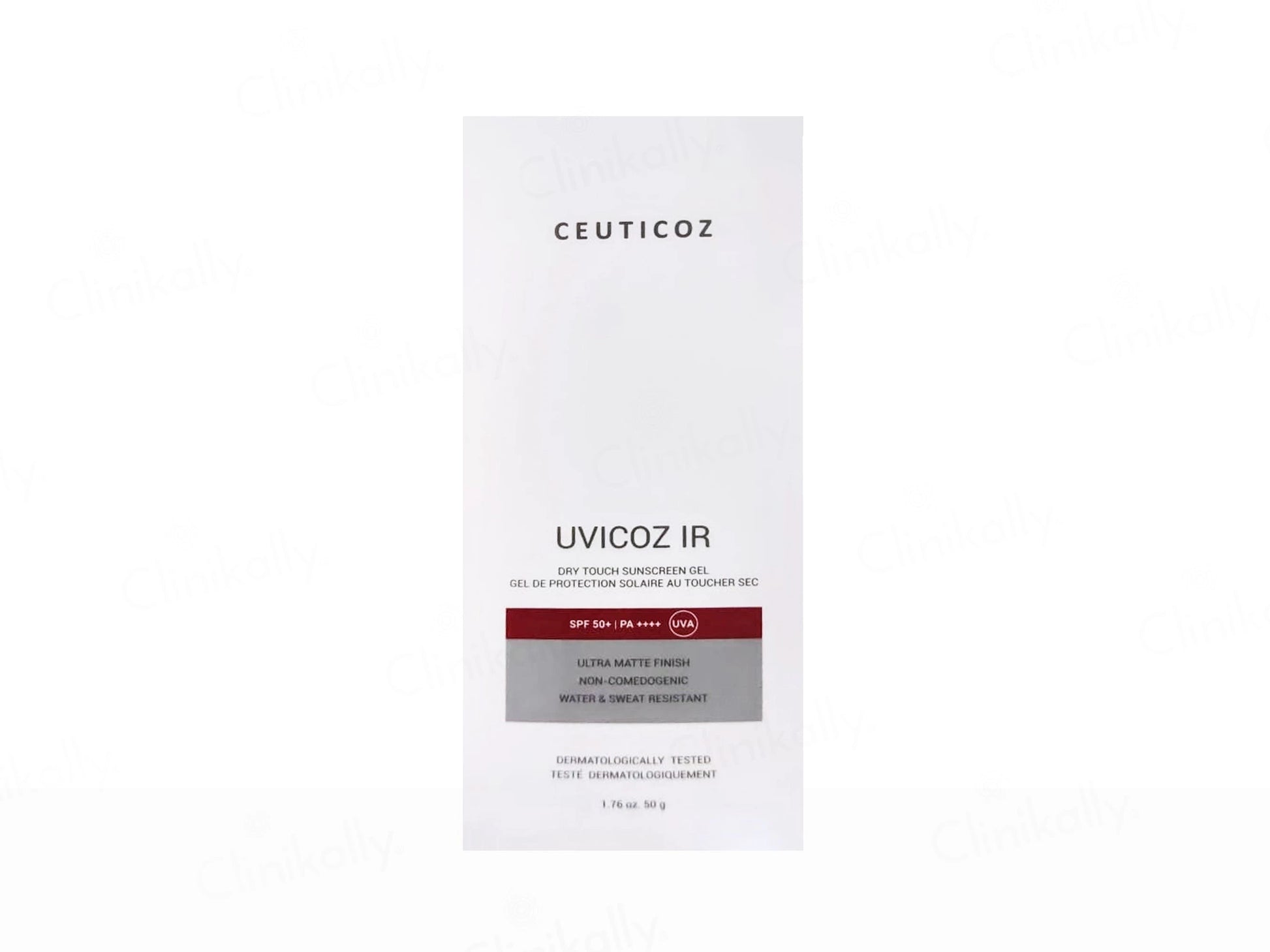 Uvicoz IR Ultra Matte Finish Dry Touch Sunscreen Gel SPF 50 PA